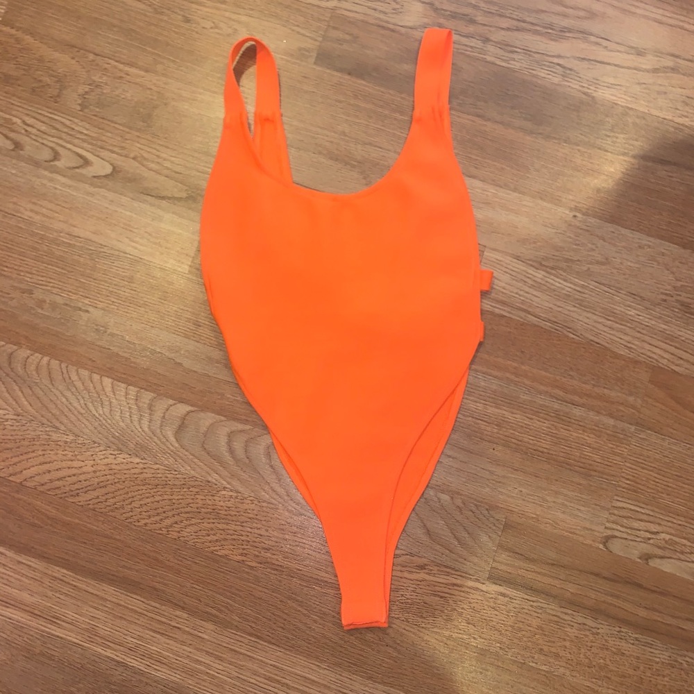Broght Orange bodysuit - Picture 2 of 2